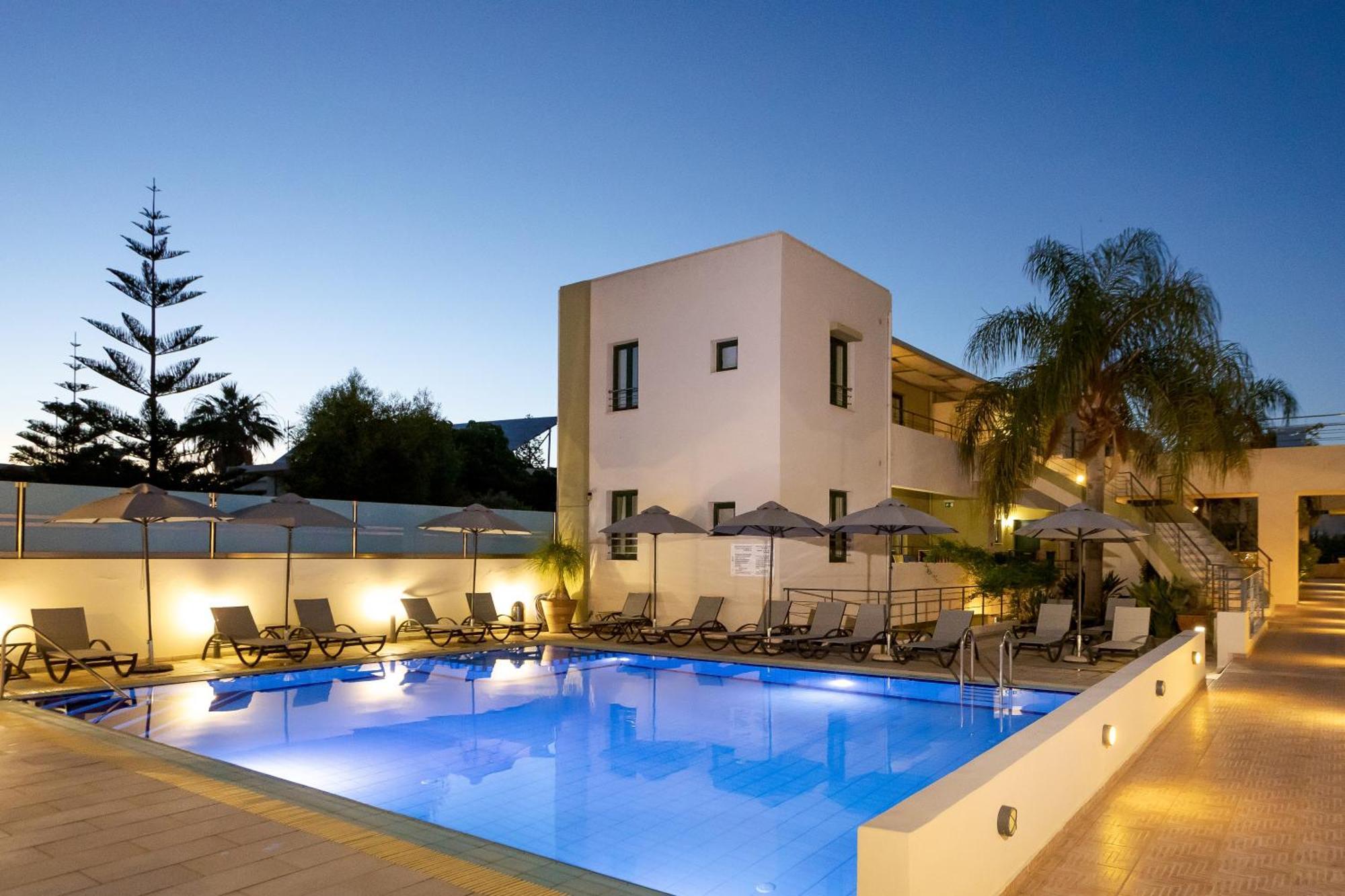 Athina Beach Hotel Kato Daratso Ngoại thất bức ảnh