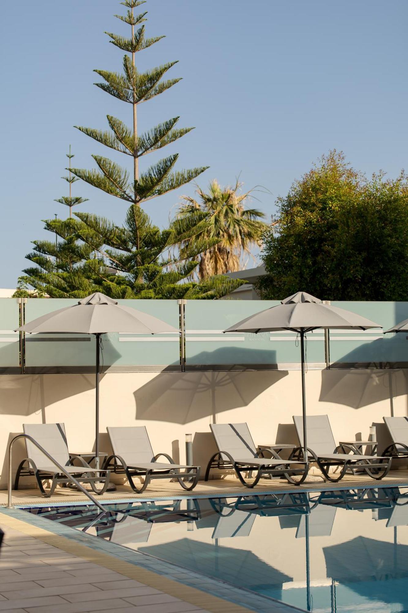Athina Beach Hotel Kato Daratso Ngoại thất bức ảnh