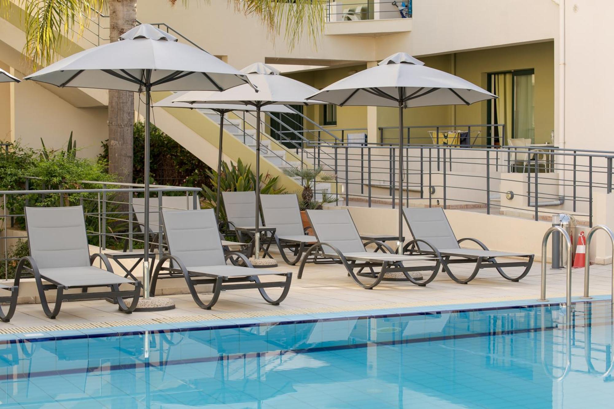 Athina Beach Hotel Kato Daratso Ngoại thất bức ảnh