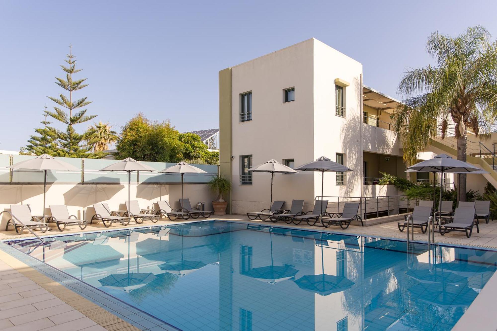 Athina Beach Hotel Kato Daratso Ngoại thất bức ảnh
