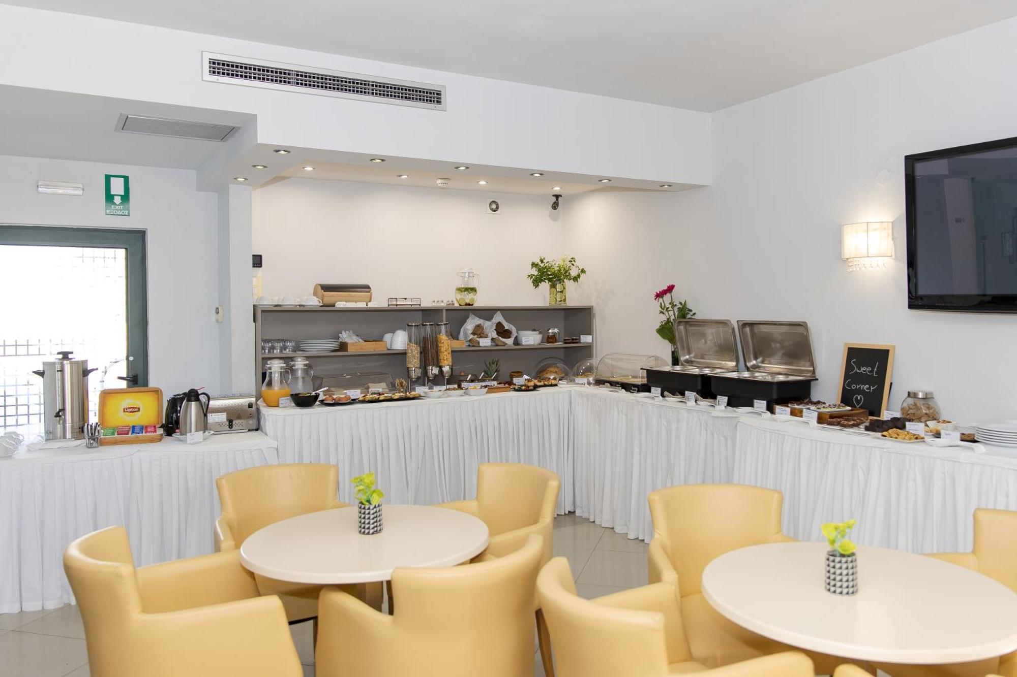 Athina Beach Hotel Kato Daratso Ngoại thất bức ảnh